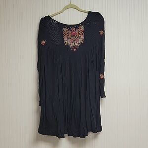 free people floral sequin dress Free People